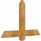 Ekena Millwork Eugene Rough Sawn Timber Gable Bracket, Western Red Cedar, 36"W x 24"H x 2"D x 4"F, 16/12 Pitch GBW036X24X0204EUG00RWR - alternate 3